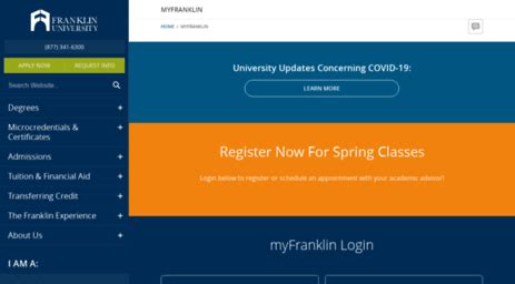 myfranklin login